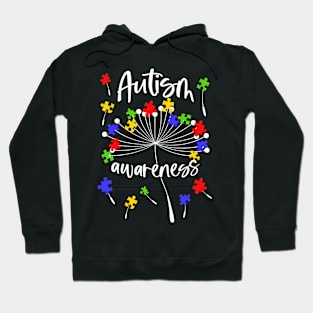 Dandelion Puzzle Autism Awereness Hoodie